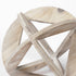 Natural Wood Geometric Decor Piece