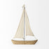 Wooden Sailboat Sculpture