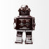 Silver Metal Robot Shaped Sculpture