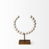 Petite White Beaded Sculpture