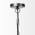 Black Lantern Metal Dimmable Ceiling Light With Black Shades