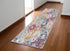 10' Rust Floral Dhurrie Runner Rug