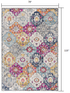 10' Rust Floral Dhurrie Runner Rug