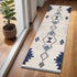 4' X 6' Cream Southwestern Dhurrie Area Rug