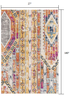 10' Orange And Ivory Southwestern Dhurrie Runner Rug