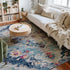 3' X 5' Blue Oriental Dhurrie Area Rug