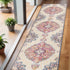 10' Cream Oriental Dhurrie Runner Rug