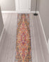 2’ X 10’ Rustic Orange Medallion Runner Rug