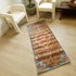 5’ X 8’ Rustic Orange Medallion Area Rug