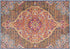 2’ X 10’ Rustic Orange Medallion Runner Rug