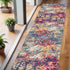 4' x 6' Teal and Gold Abstract Area Rug