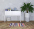 2’ X 5’ Multicolor Irregular Striped Area Rug