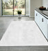 5' X 7' White Dhurrie Area Rug