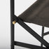 " Brown And Black Bar Chair