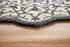 2’ X 4’ Navy And White Decorative Hearth Rug