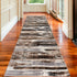 2’ X 6’ Beige Rustic Strokes Area Rug