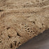 Floral Doily Natural Jute Area Rug