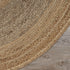 Two Toned Natural Jute Area Rug