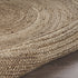 Gray Toned Natural Jute Area Rug