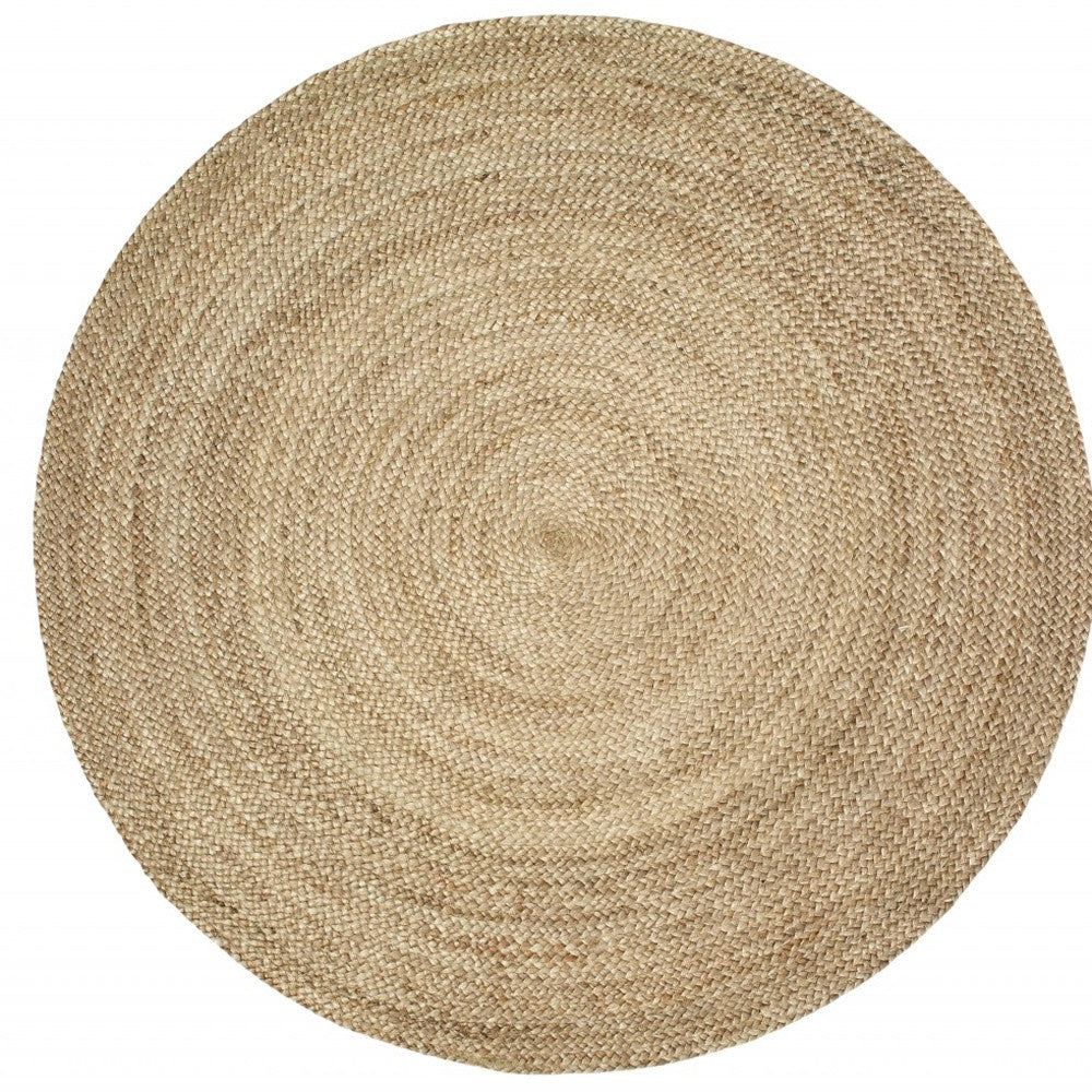 Gray Toned Natural Jute Area Rug