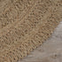 Gray Toned Braided Natural Jute Area Rug