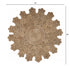 Dazzling Concentric Natural Boutique Jute Rug