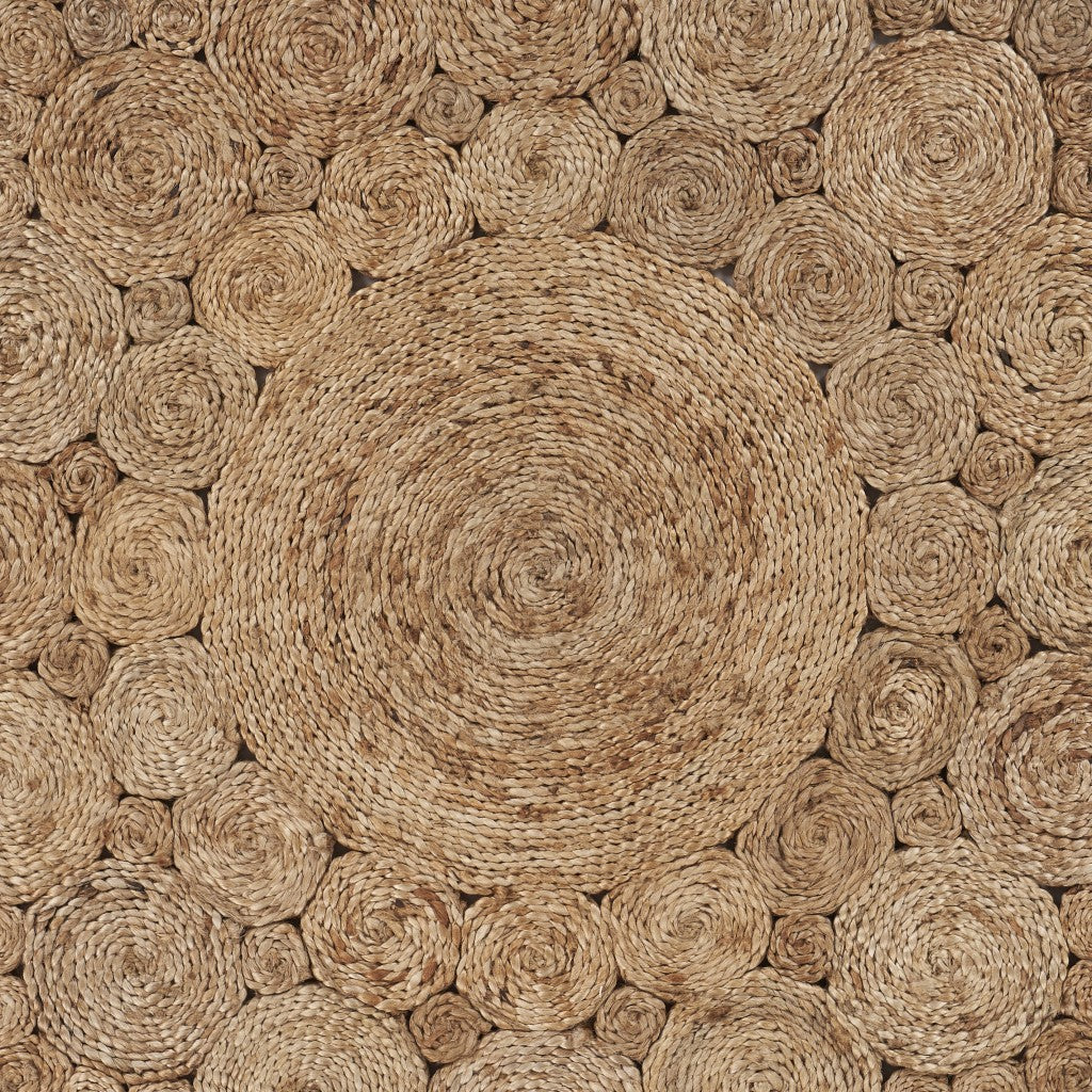 Bursting Medallion Boutique Jute Rug