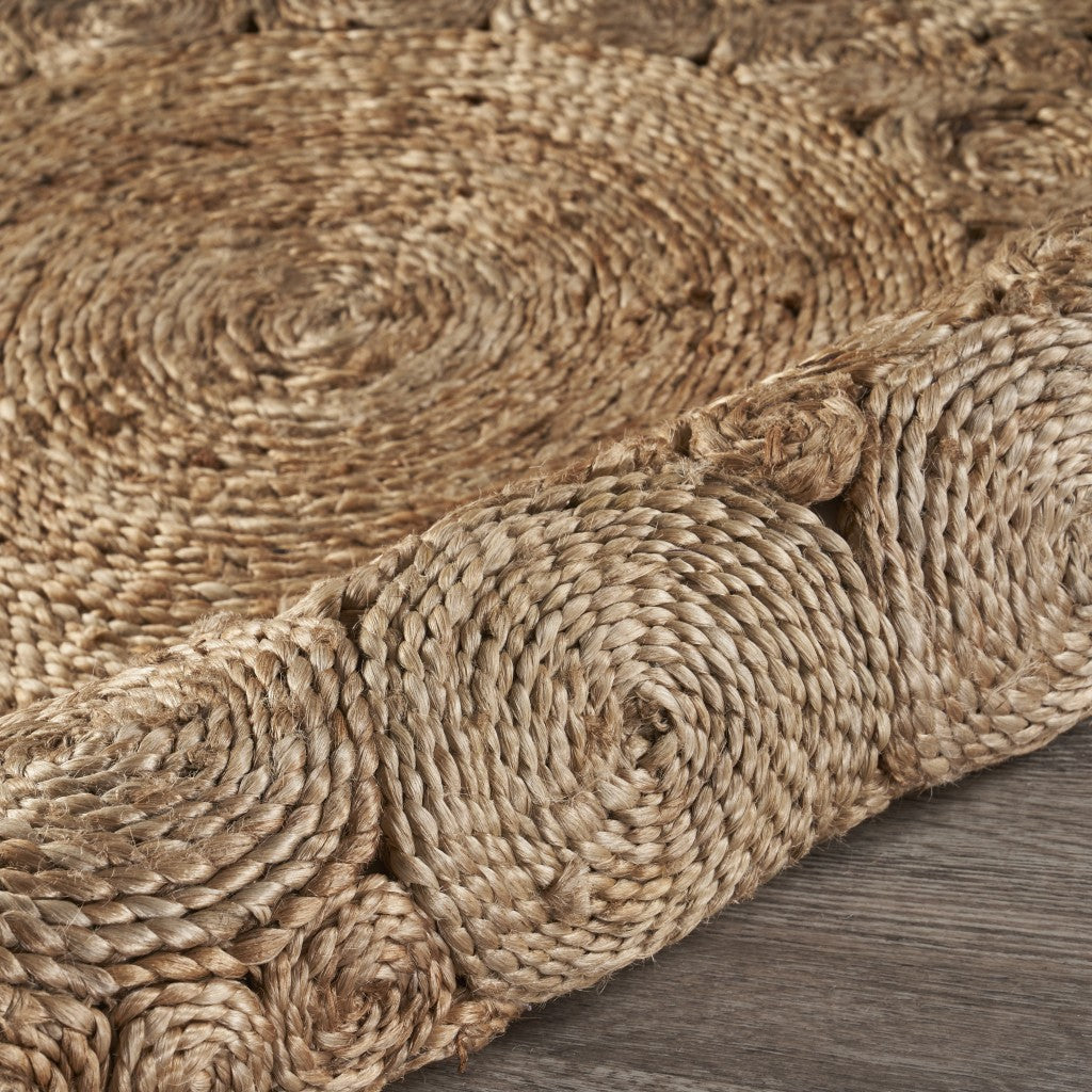 Bursting Medallion Boutique Jute Rug