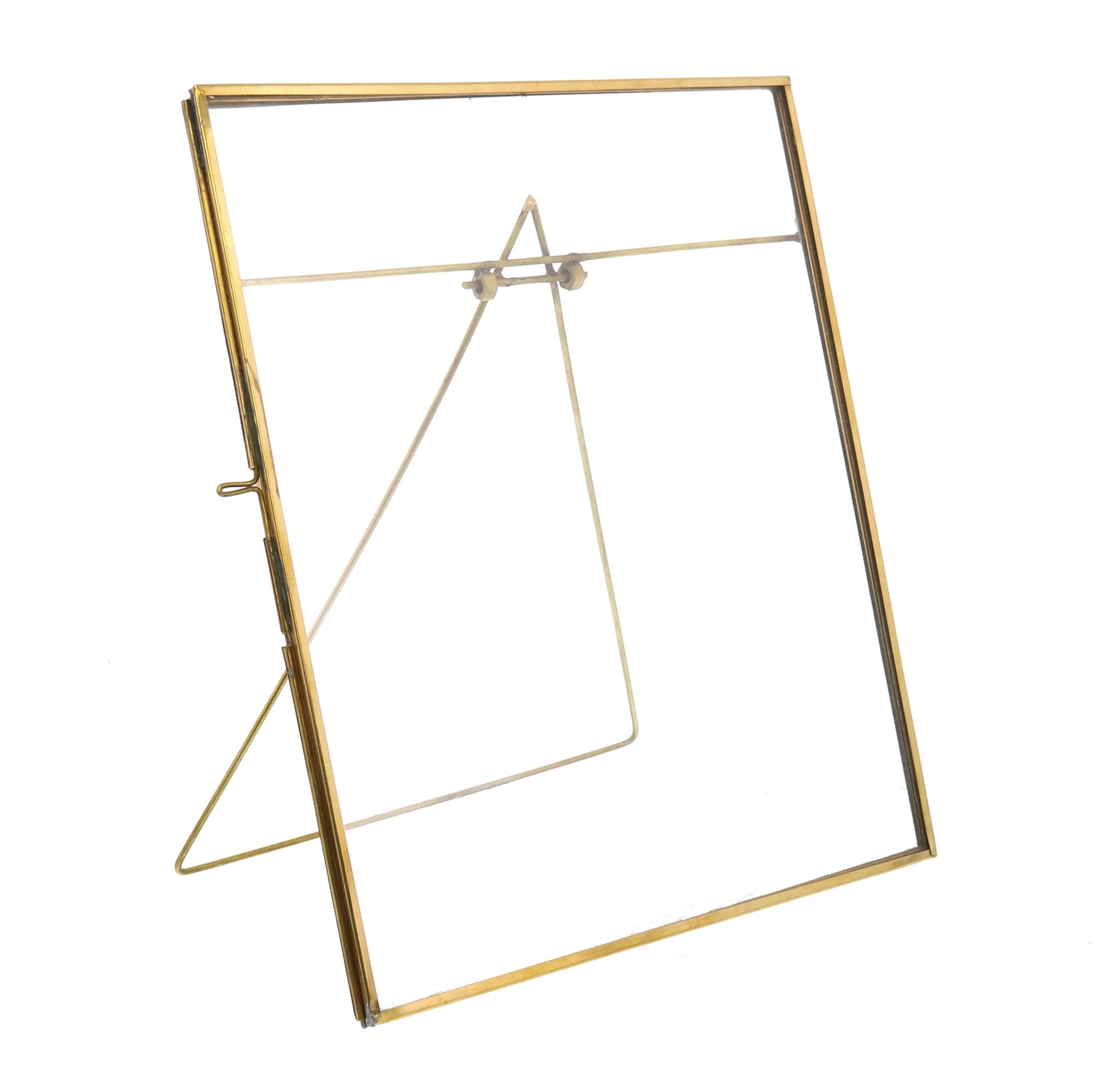 Multiple Sizes Gold Metal Tabletop Picture Frame
