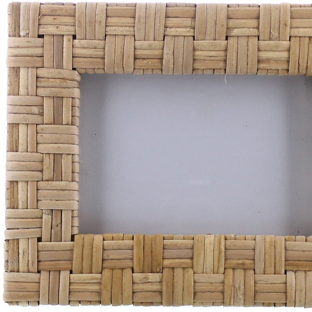 4x6 Woven Bamboo Rectangular Frame