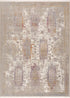 2’ x 10’ Beige Faded Tribal Motifs Runner Rug