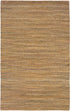 5’ x 8’ Brown Braided Jute Area Rug