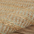 9’ x 12’ Tan and Seafoam Braided Area Rug