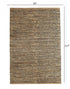 8' X 10' Natural Dhurrie Hand Woven Area Rug