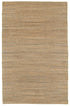 5' X 8' Brown Dhurrie Hand Woven Area Rug