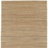 5' X 8' Brown Dhurrie Hand Woven Area Rug