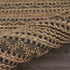 9’ x 13’ Tan and Black Intricate Striped Area Rug