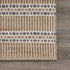 5' X 8' Gray And Ivory Dhurrie Hand Woven Area Rug