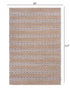 5' X 8' Gray And Ivory Dhurrie Hand Woven Area Rug