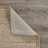 5' X 8' Tan Hand Loomed Area Rug