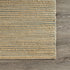 5’ x 8’ Tan and Blue Undertone Striated Area Rug