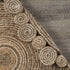 8’ Round Natural Coiled Area Rug