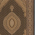 2’ x 8’ Black and Beige Medallion Runner Rug