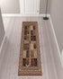 4' X 6' Cream Oriental Area Rug