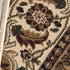 4' X 6' Cream Oriental Area Rug