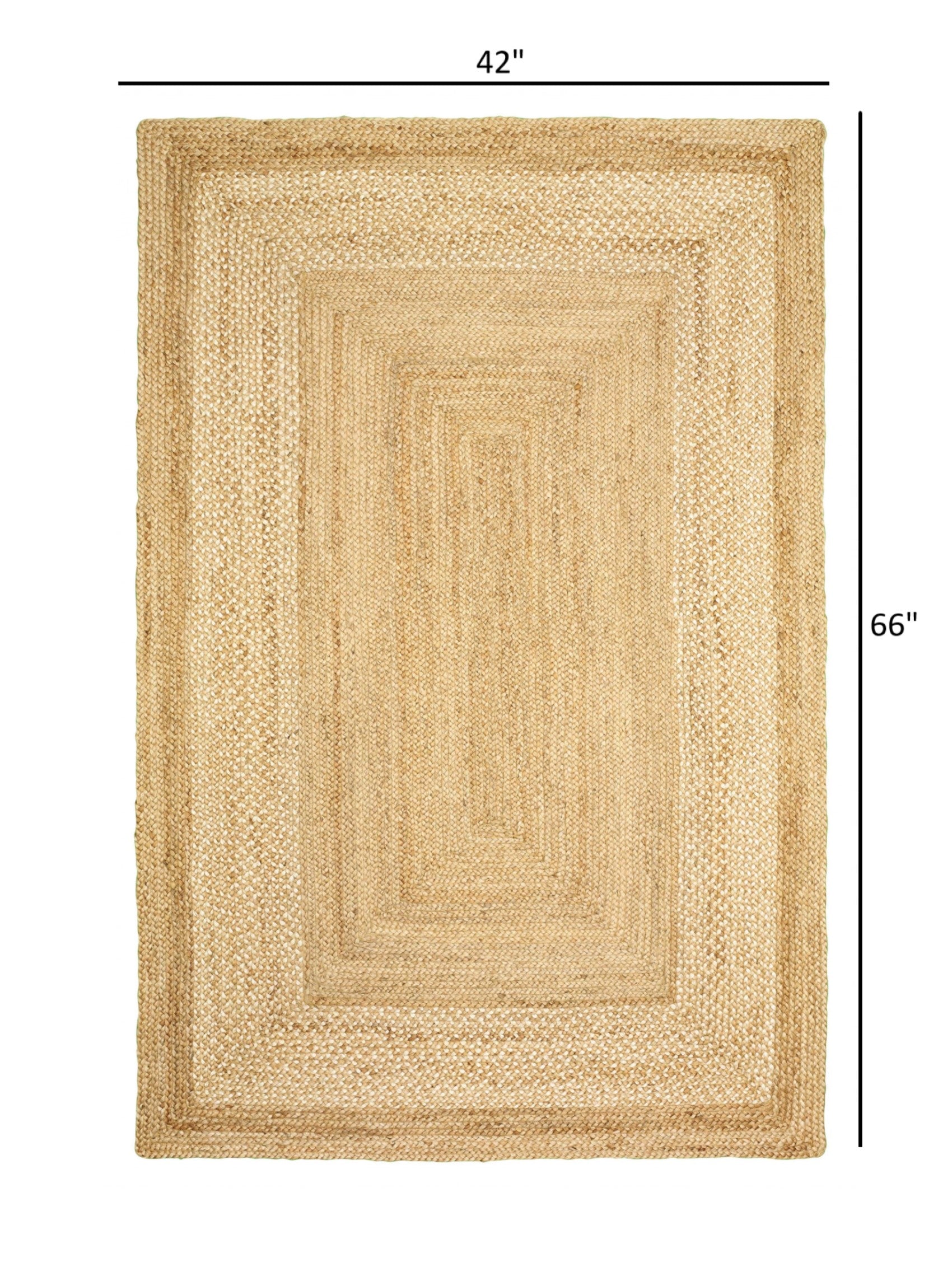 8’ x 10’ Classic Tan Bordered Area Rug