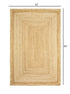 8’ x 10’ Classic Tan Bordered Area Rug