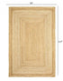 8’ x 10’ Classic Tan Bordered Area Rug