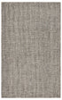 5' X 8' Gray Wool Dhurrie Handmade Area Rug