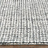 5' X 8' Gray Wool Dhurrie Handmade Area Rug